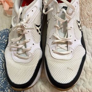 Nike White and Black Athletic Shoes